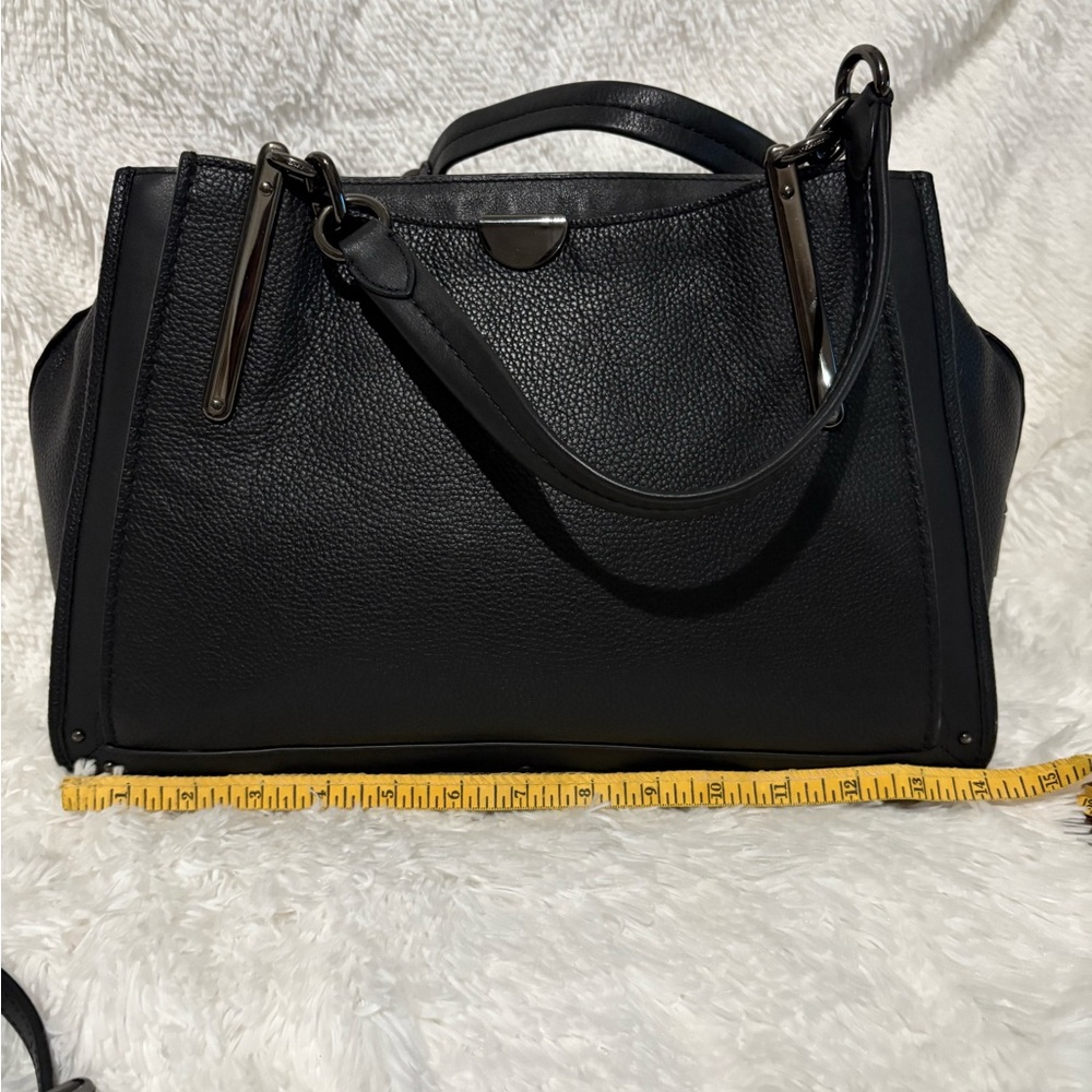 🖤Coach Dreamer Black Leather Satchel with Removable Strap 🖤 - Picture 9 of 12